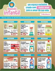 Catálogo Supermercado Dalben semana 37 Página 1: Shampoo Huggies Kids €18,99