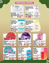 Catálogo Supermercado Dalben semana 37 Página 3: Hidratante Labial Carmed Açaí €12,99, Sabonete liquido dove baby €13,99
