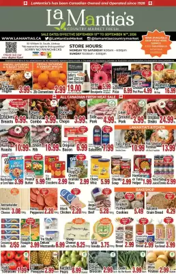 Lamantia's (valid until 16-09)