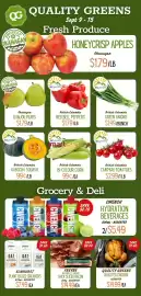 Quality Greens flyer week 37 Page 1