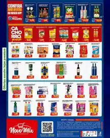 Encarte Novo Mix semana 37 Página 2: Frisante branco e rose vinhedo do vale €22,99, Hambúrguer bovino perdigão na brasa €7,69