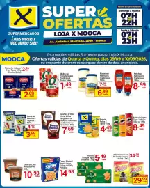 Folheto X Supermercados Página 2: Macarrão adria c/ ovos tipos €2,69, Achocolatado em pó toddy original €29,99