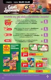 Biedronka gazetka tydzień 37 Strona 30: Ciasto pijana wiśnia €23,99, Sernik z brzoskwiniami Frulove €22,99