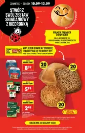 Biedronka gazetka tydzień 37 Strona 49: Pieczywo chrupkie Pano €2,59, Chipsy Top €3,79