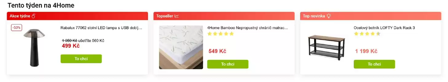 4home leták týden 37 Strana 1