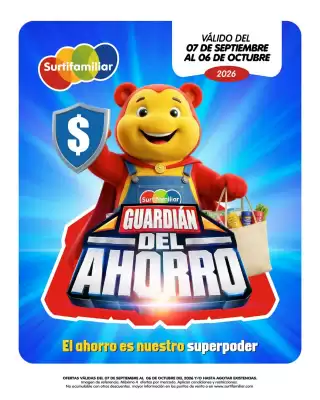 Surtifamiliar (válido hasta 6-10)