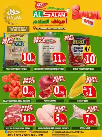 Al-Salam Supermarket flyer week 37 Page 1