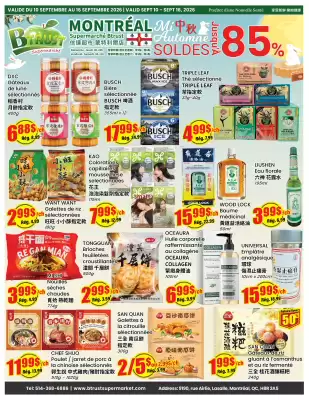 Btrust Supermarket flyer (valid until 16-09)