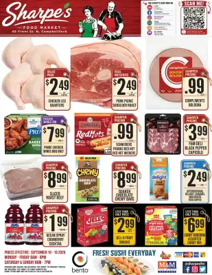 Sharpe's Food Market (valid until 16-09)