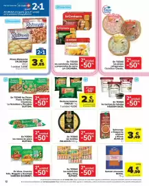 Folleto Carrefour Market Página 12: Royal - salmon ahumado €4,99, Dr oetker - pizzas ristorante €3,85