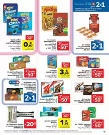 Folleto Carrefour Market Página 15: Chips ahoy - galletas €6,19, Oreo - galletas mini €1,95