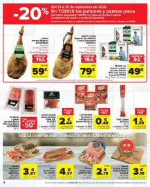 Folleto Carrefour Market Página 8: Elpozo - fuet casero €2,79, Elpozo - jamon curado duroc lonchas 1954 xxl €4,89
