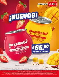 Catálogo Zorro Página 17: BuzzBallz Cocktails €65,00