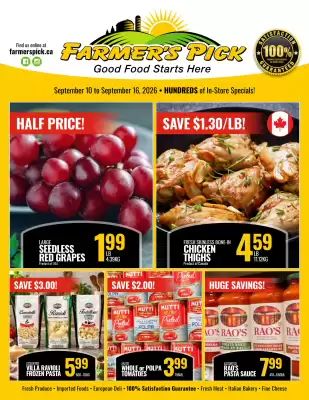 Farmer's Pick (valid until 16-09)