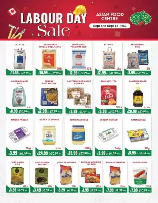 Asian Food Centre flyer (valid until 13-09)
