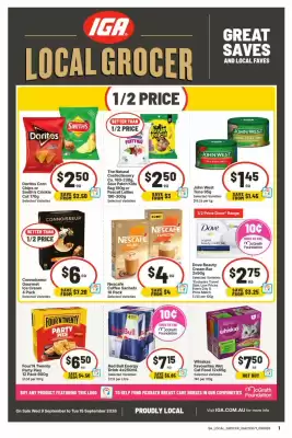 IGA catalogue