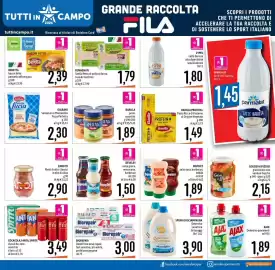 Volantino Emisfero Pagina 13: Barilla pesto assortito €1,89, Develey salsa rosa, barbecue, kebab €1,89