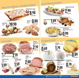 Volantino Emisfero Pagina 17: Ansuini salame norcino €1,09, Lattebusche Formaggio Cremoso all'etto €0,79