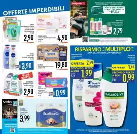Volantino Emisfero Pagina 25: Pampers Sole Luna pannolini €19,80, NIVEA crema corpo idratante, vellutante €3,90