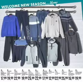 Volantino Emisfero Pagina 34: Felpa girocollo Enrico Coveri Bandiera colori assortiti €17,99
