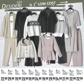 Volantino Emisfero Pagina 36: Blazer in scuba 101DESIDERI €22,99