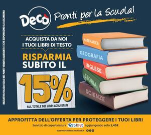 Volantino Deco Maxistore Pagina 44: Libri di testo
