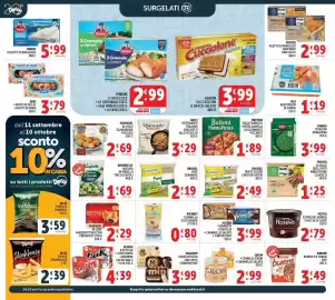 Volantino Deco Maxistore Pagina 16: Algida Viennetta €3,99, Crema di Grom Caramello Salato €2,99