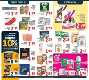 Volantino Deco Maxistore Pagina 18: Kioene kroccanti €2,29, Campiello biscotti cereabel con frutta €1,89
