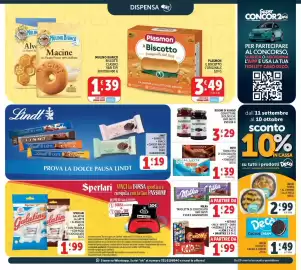 Volantino Deco Maxistore Pagina 19: Tavoletta di cioccolato Novi €1,39, Fiorifrutt confettura biologica €3,29