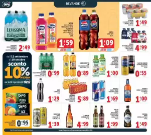 Volantino Deco Maxistore Pagina 24: Clavia acqua effervescente naturale €0,99, Crodino aperitivo classico €5,89