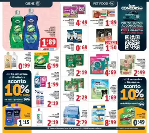 Volantino Deco Maxistore Pagina 27: Purina One Cat Crocchette €4,69, Purina Dentalife Activfresh €1,69