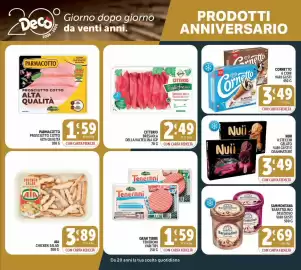 Volantino Deco Maxistore Pagina 5: Cornetto vari gusti €3,49, Nuìi gelato €3,49