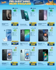 Volantino Euronics Bruno Pagina 11: Motorola MOTO G06 4/256 €159,00, Vivo smartphone y31 5g €299,00