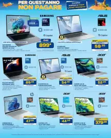 Volantino Euronics Bruno Pagina 2: ASUS Vivobook F1607QA-MB167 €589,99, Samsung Galaxy Book6 16" €899,00