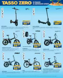 Volantino Euronics Bruno Pagina 23: Volt Fat Alpha €69,99, Argento Bike Monopattino elettrico €199,99