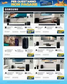Volantino Euronics Bruno Pagina 36: Samsung HW-Q930F Soundbar €49,99, Samsung HW-Q600F Soundbar €199,99