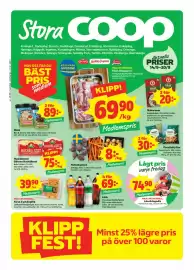 Stora Coop reklamblad vecka 38 Sida 3: Lösviktsgodis, Medlemspris €109,00, Glass, Medlemspris