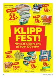 Stora Coop reklamblad vecka 38 Sida 6: Smörgåspålägg, Medlemspris, Smaksatt crème fraiche €25,00