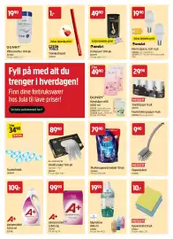Jula kundeavis Side 6: A+ Vaskemiddel €99,90, Meec tools snekkerblyant €1,00