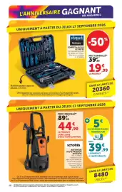 Catalogue Super U page 10: Scheppach COFFRET A OUTILS €19,99
