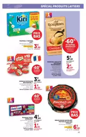 Catalogue Super U page 23: Apericube Fromage fondu €5,65, Kiri Fromage a tartiner €3,89