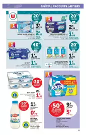 Catalogue Super U page 25: SKYR U €1,69, SKYR MALO €1,57