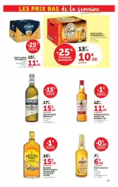 Catalogue Super U page 35: La Goudale €10,30, Affligem Blonde €11,61