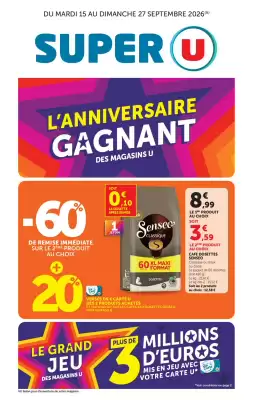 Super U (valable jusqu'au 27-09)