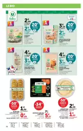 Catalogue Hyper U page 20: U bio SAUCISSE SÈCHE €3,68, U bio COMTÉ €3,24