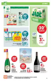 Catalogue Hyper U page 21: Lactel Lait UHT Demi-Écreme Bio €10,64, L'ESTIL SABLE DE CAMARGUE €11,08