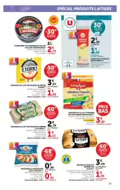 Catalogue Hyper U page 23: Entremont L'Emmental Français €3,29, ETORKI Fromage au lait pasteurisé de brebis €5,05