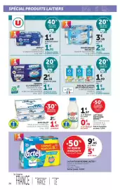 Catalogue Hyper U page 26: U Lait Légère Fluide 5% MG €1,99, U Yaourts à la Grecque €1,88