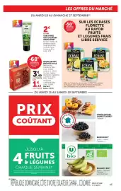 Catalogue Hyper U page 43: AROMA ONE PURÉE DE BASILIC €2,00, BROUSSE & FILS Baies de goji €1,12