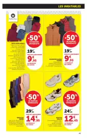 Catalogue Hyper U page 49: PANTALON FEMME €14,95, DOUDOUINE LEGERE HOMME €9,95